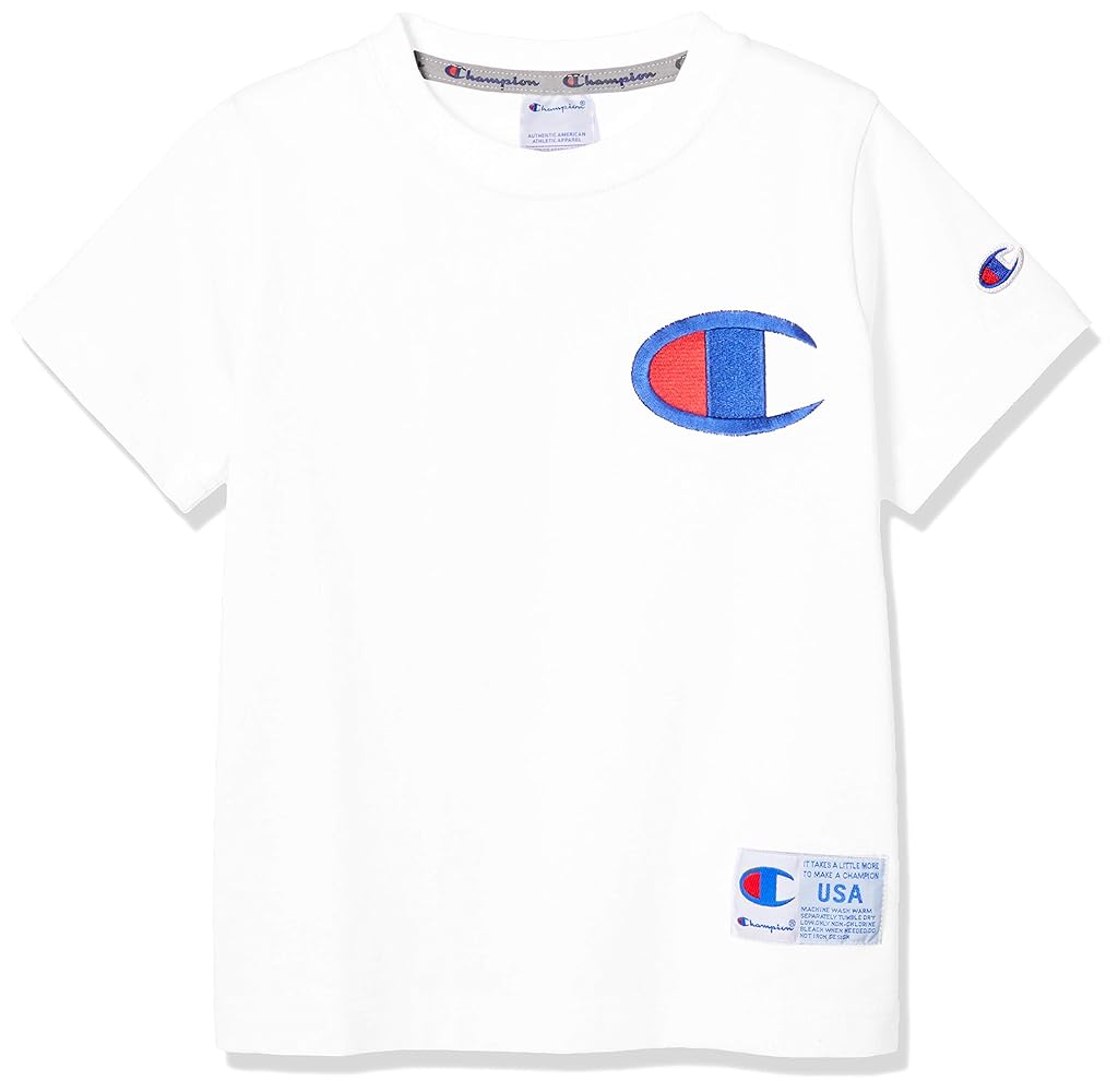 ビッグCCマーク入ライントップス ホワイトTシャツ 【未使用】 ビッグCCマーク入ライントップス ホワイトTシャツ 【未使用】